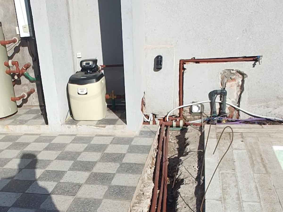 Aire para la galería, con equipo piso techo